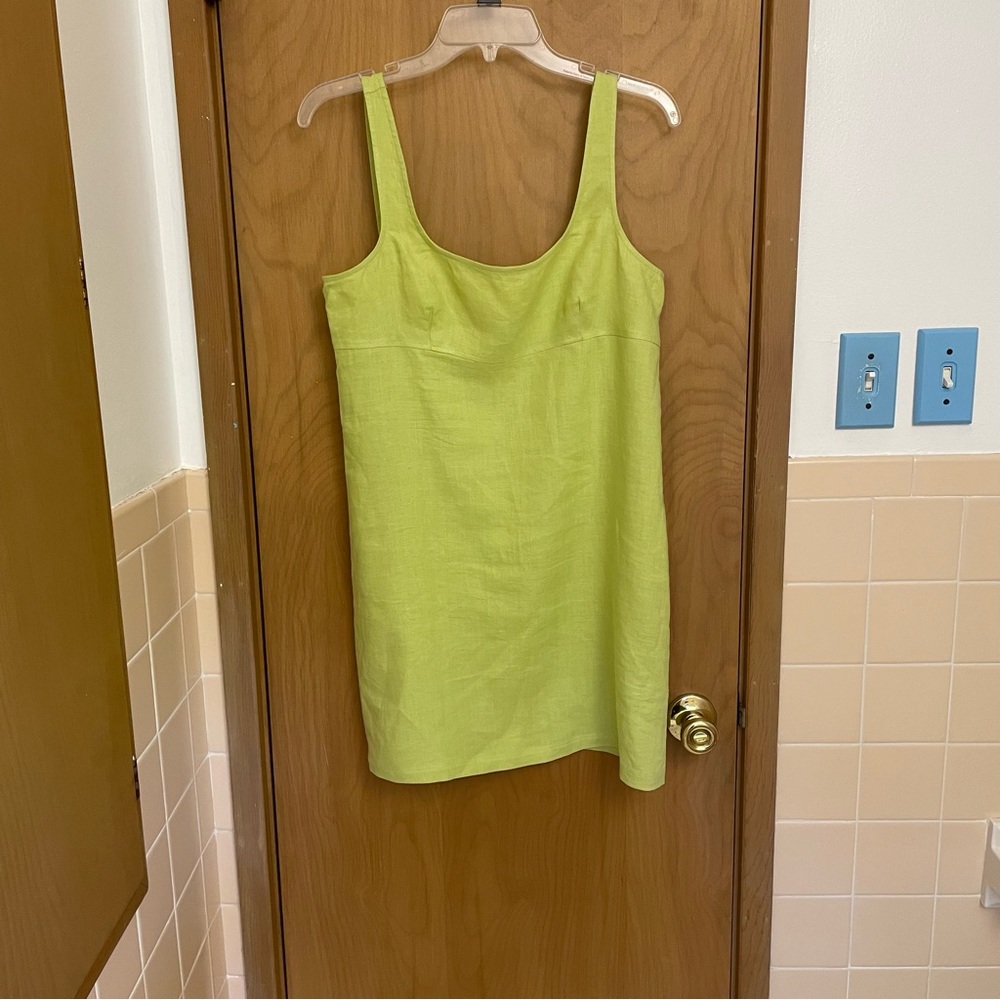 J. Crew Linen Sleeveless Dress